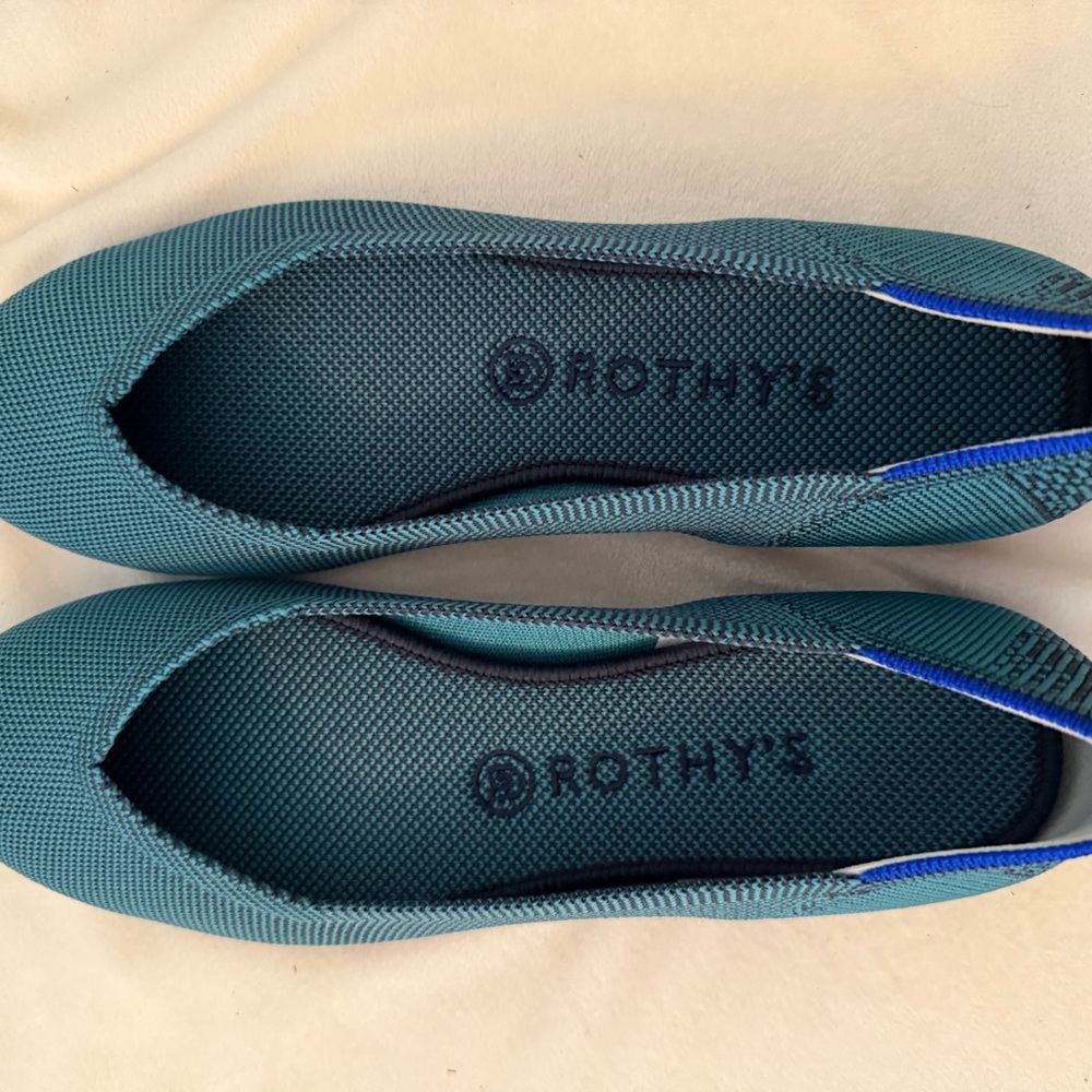 NEW Women’s Rothy’s | Spruce Python Flats | Size 9.5 - Picture 5 of 8